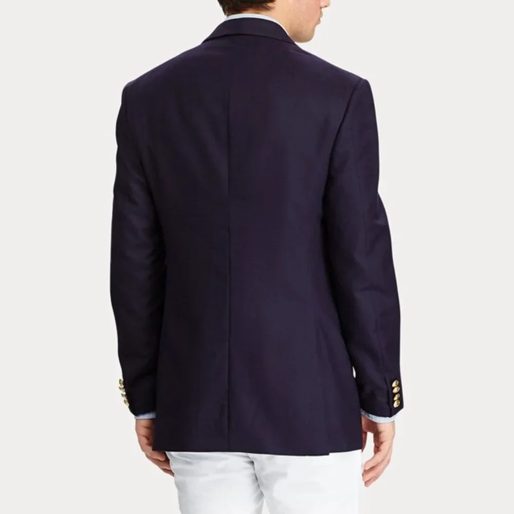 Polo Ralph Lauren Interpid Blue Suit Blazer 40R